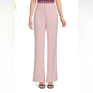 Alice and Olivia wide leg trousers size 2 in pale pink. Hi Barbie 👋